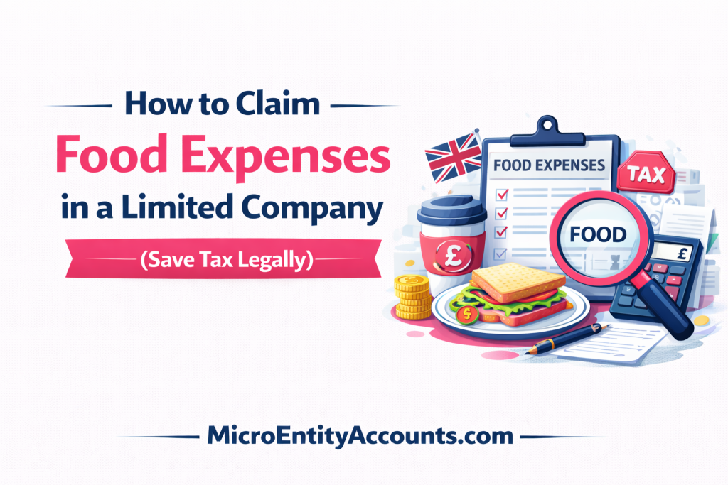 Claiming food expenses in a limited company in the UK